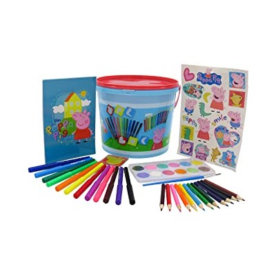 SET DE ACTIVIDADES 46 PIEZAS CUBO PEPPA PIG