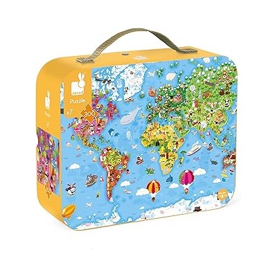 PUZLE GIGANTE ATLAS MUNDIAL - 300 PIEZA3700217325497