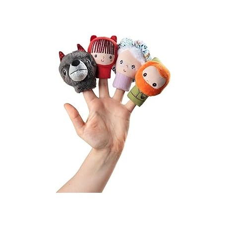 CAPERUCITA ROJA MARIONETAS DE DEDO