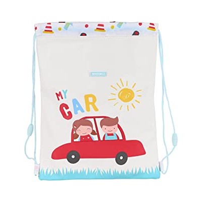 SACO PLANO JUNIOR FACIL LIMPIEZA SAFTA PREESCOLAR