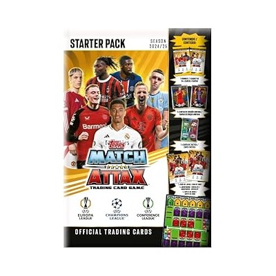 STARTER PACK CARTAS MATCH ATTAX UCL 24-25