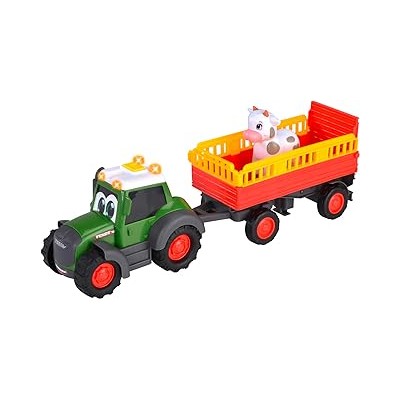 Abc- Tractor Fendt Trailer Animales 30 Cm