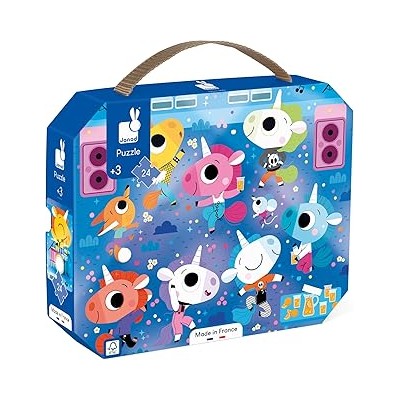 PUZLE CONCIERTO DE ROCK UNICORNIOS - 24 PIEZAS