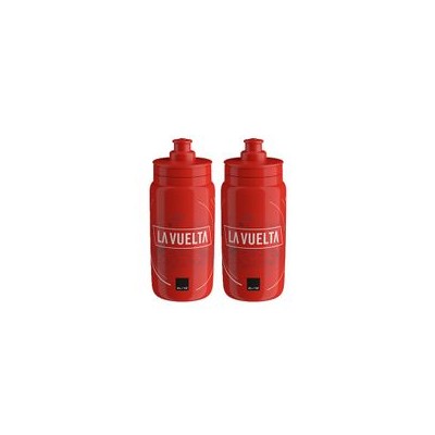 BIDON ELITE FLY VUELTA ESPAÑA ICONIC ROJO 550ml 20