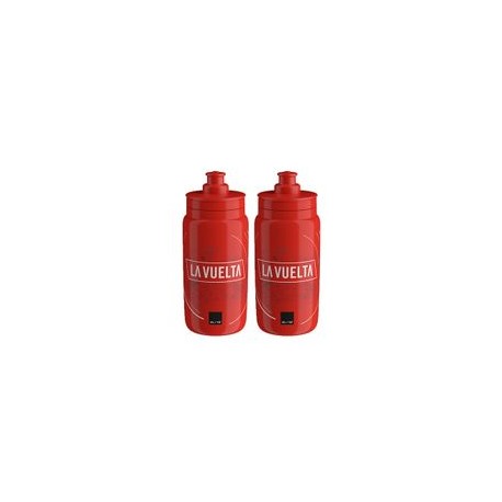BIDON ELITE FLY VUELTA ESPAÑA ICONIC ROJO 550ml 20
