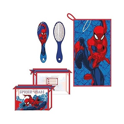 Neceser aseo viaje accesorios spiderman