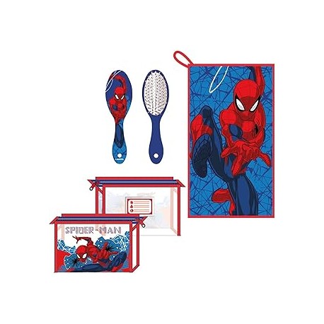 Neceser aseo viaje accesorios spiderman
