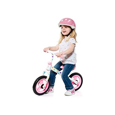 Bici Sin Pedales Rosa (Sin Casco)