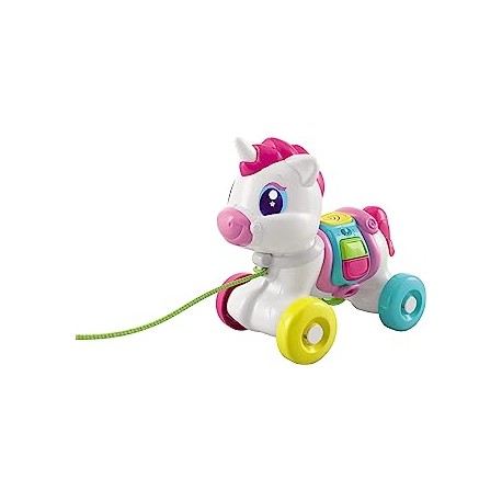 PULL ALONG BABY UNICORN (INT)