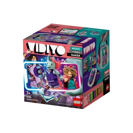 Unicorn DJ BeatBox Creador de Vídeos Musicales Jui