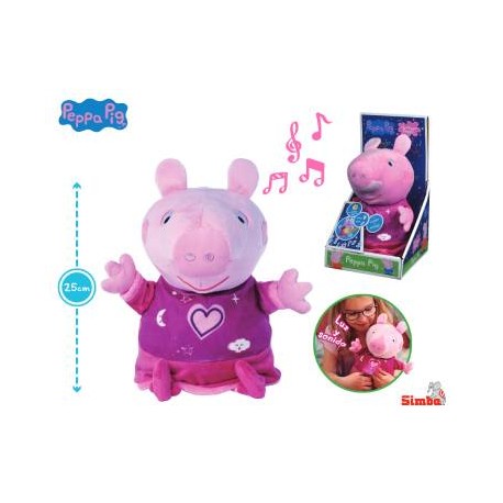 PEPPA PIG PELUCHE BUENAS NOCHES 32 CM