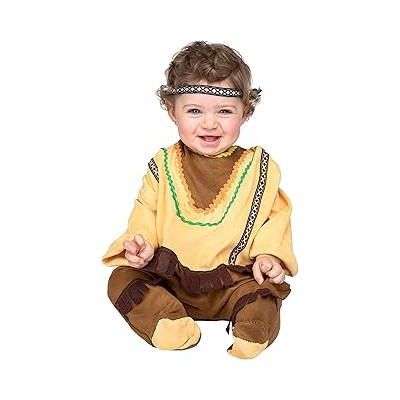 BEBÉ INDIO 7-12 M MONO Y CINTA CABEZA