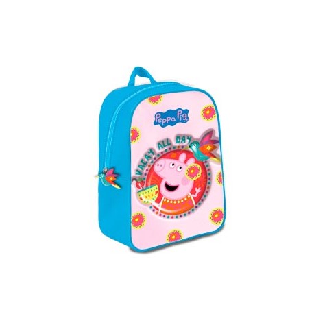 Mochila mediana 3D Peppa Vacay all day