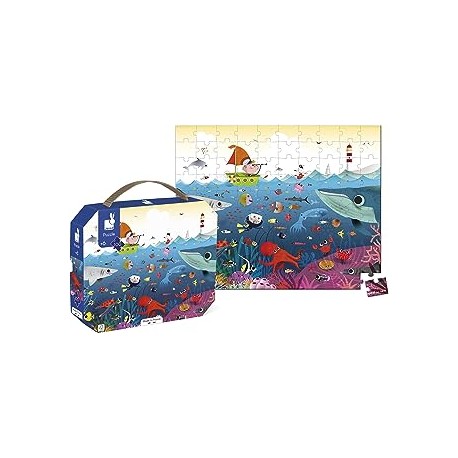 PUZLE EL MUNDO SUBMARINO - 100 PZAS