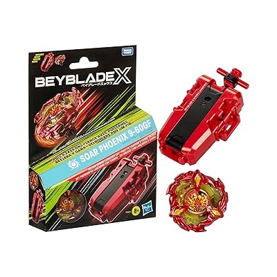 Beyblade X Set Premium De Lanzador Y Soar Phoenix