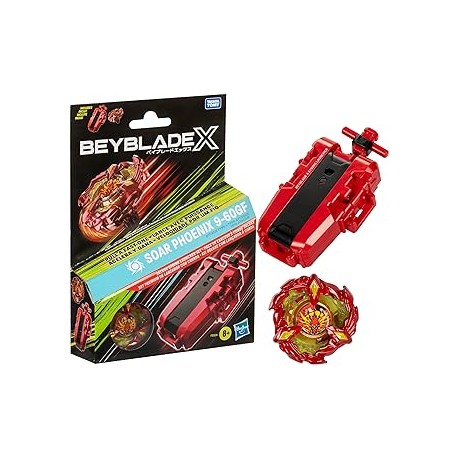 Beyblade X Set Premium De Lanzador Y Soar Phoenix