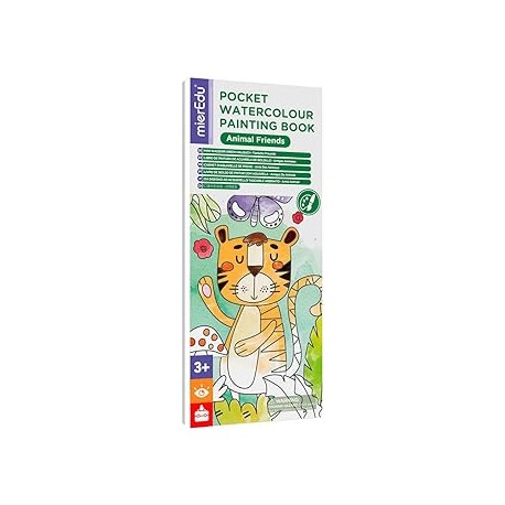 LIBRO DE ACUARELAS DE BOLSILLO - AMIGOS ANIMALES