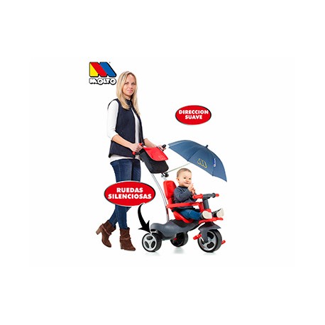 Triciclo. R.Goma+Cint+Bolsa Rojo T.V.