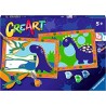 CreArt Serie Junior: 2 x Dinosaurios
