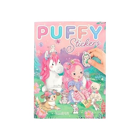 Princess Mimi libro con pegatinas en relieve