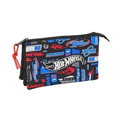 PORTATODO TRIPLE HOT WHEELS