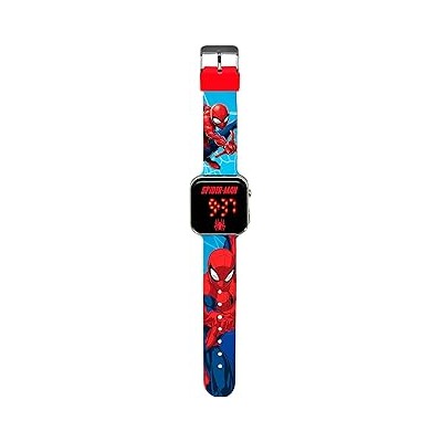 RELOJ LED SPIDERMAN (6x8)