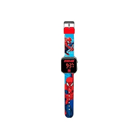 RELOJ LED SPIDERMAN (6x8)