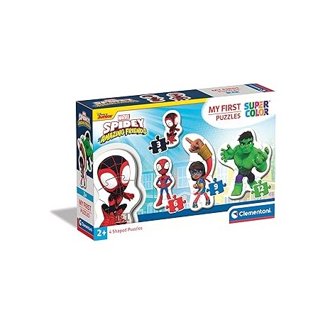 MY FIRST PUZZLES 3-6-9-12 SPIDEY MARV