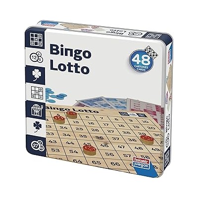 Bingo Loto - Caja de lata NEW