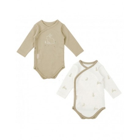 PACK 2 BODIES M/LARGA T.0/1 BL2 BUNNY 522 VM VERDE