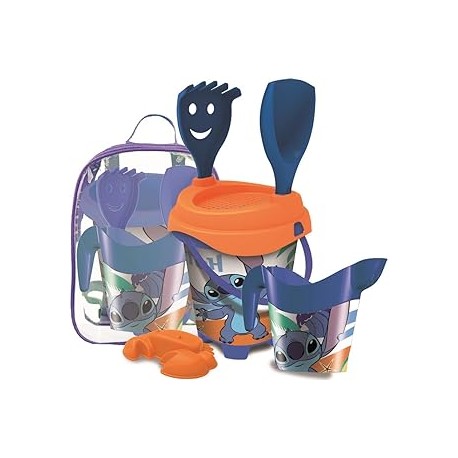 Mochila Cubo Castillo Stitch