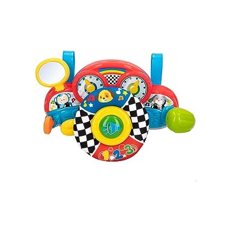 Volante Bebe C/Luz Y Sonido - Español 3m+ (Winfun)