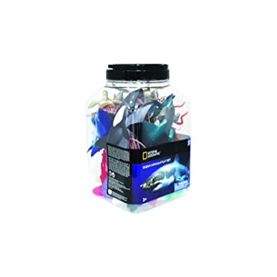 CUBO 40 PIEZAS ANIMALES DEL OCEANO (24FIG.+16 ACC)