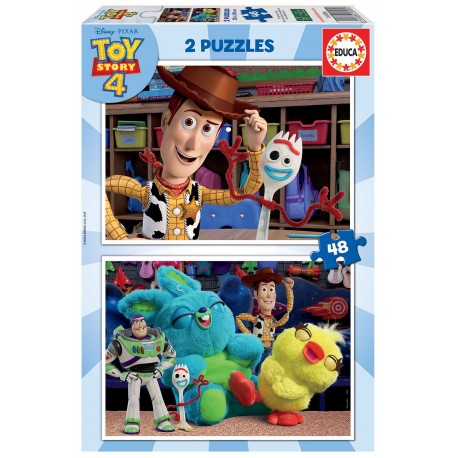PUZZLES 2X48 TOY STORY 4