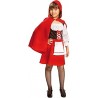 CAPERUCITA ROJA 7-9 Y VESTIDO Y CAPA CON CAPUCHA