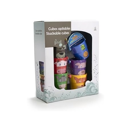 JUEGO DE CUBOS PARA APILAR. JUEGO DE BAQO. TACHAN