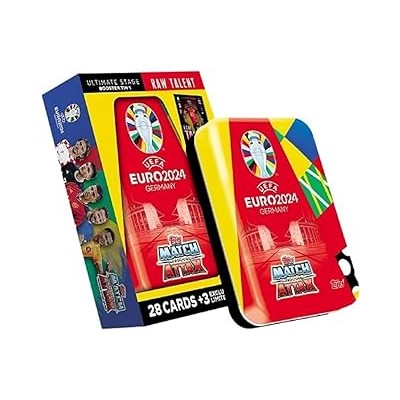 MINI LATA CARTAS MATCH ATTAX EUROCOPA 2024