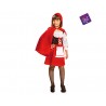 CAPERUCITA ROJA 5-6 Y VESTIDO Y CAPA CON CAPUCHA