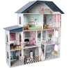 Casa Madera de Muñecas 4 Pisos Premium