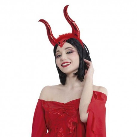 DIADEMA MALVADA ROJA