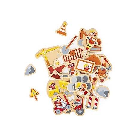 IMANES DE MAQUINAS DE CONSTRUCCION 24 PIEZAS