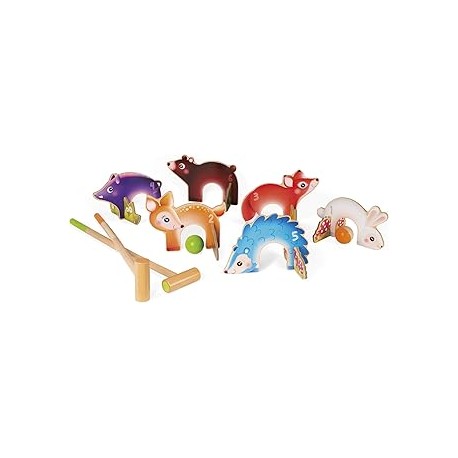 CRÓQUET ANIMALES DEL BOSQUE