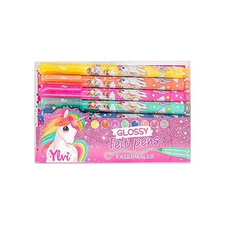 Ylvi set de rotuladores con brillo