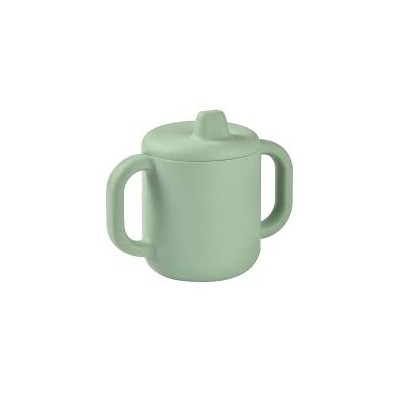 TAZA APRENDIZAJE SILICONA VERDE SALVIA