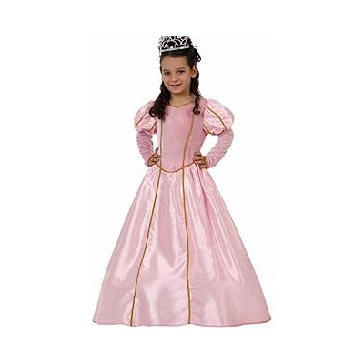 DISFRAZ DE PRINCESA ROSA 7-9
