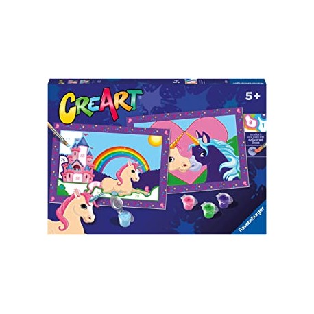 CreArt Serie Junior: 2 x Unicornios