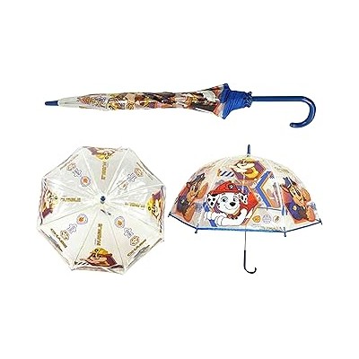 PARAGUAS TRANSPARENTE CAMPANA 48CMPAW PATROL (6x8)