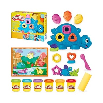 PLAY-DOH DINOSAURIO FORMAS Y COLORES G0491 HASBRO