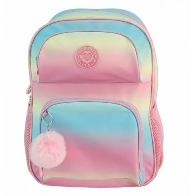 MOCHILA DOBLE COMPARTIMENTO BLINBLIN GRADIENT PINK