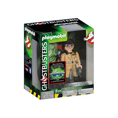GHOSTBUSTERS FIGURA COLECCIONABLE E. SPENGLER